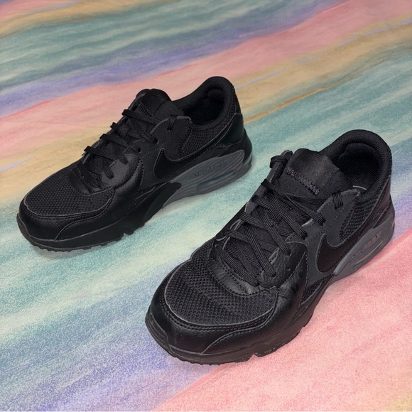 Nike Men's Air Max Excee Shoes - Black Dark Grey women’s size 8 - Picture 5 of 10